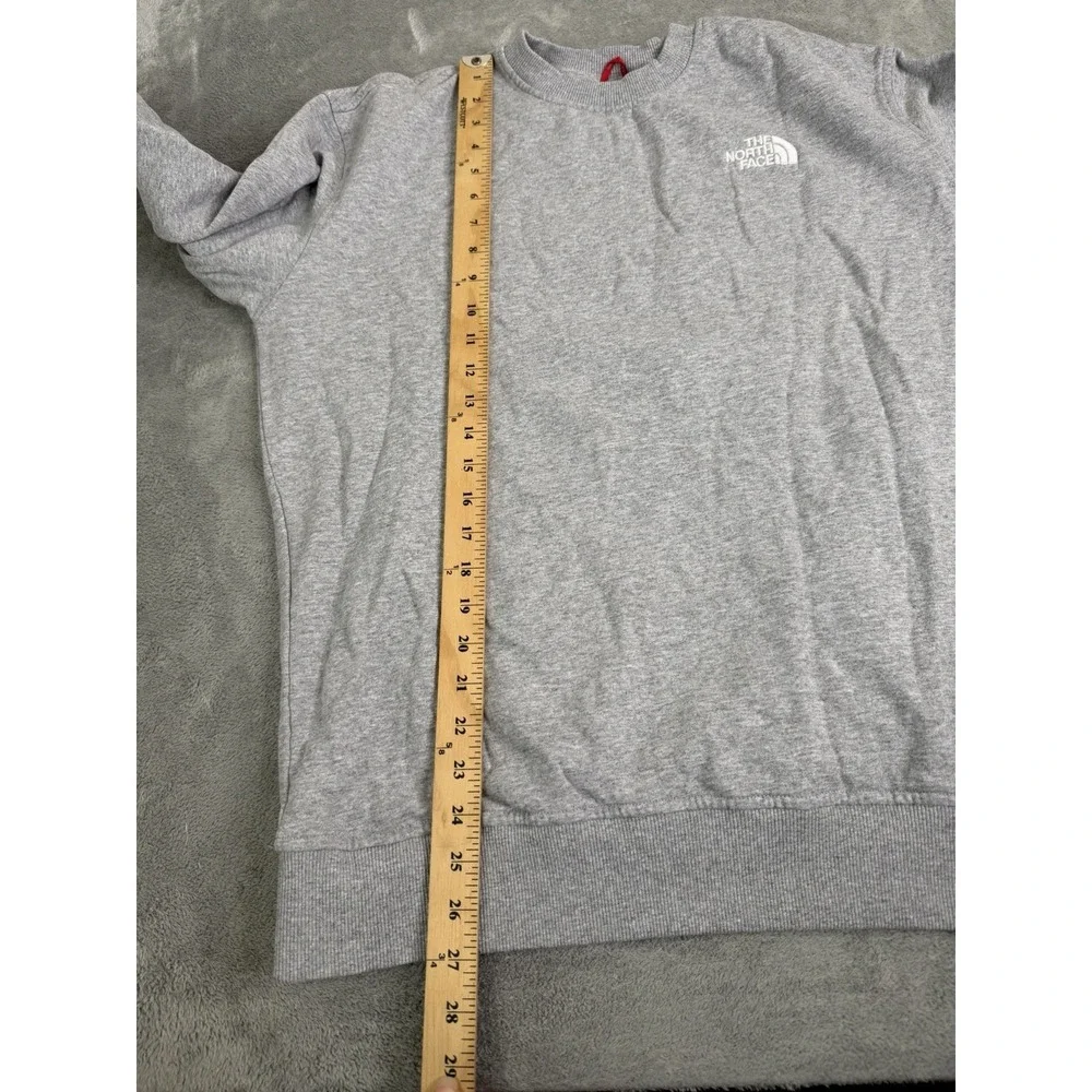 The North Face Men's Dome Crewneck Sweatshirt Size Medium Gray Outdoor